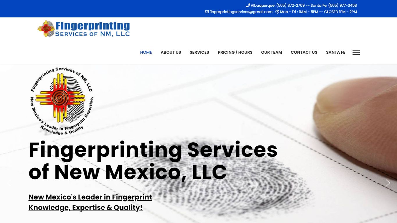 Fingerprinting Services